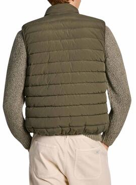 Gilet Pepe Jeans Toby verde per uomo