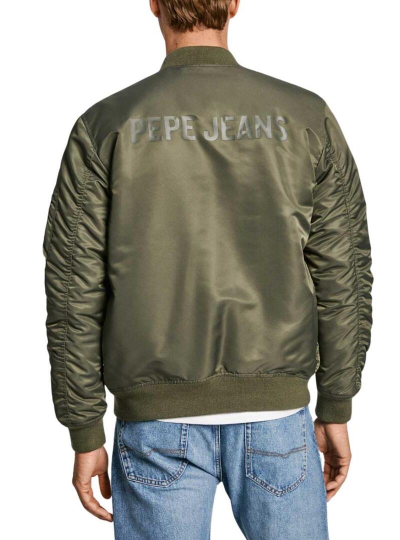 Giacca Pepe Jeans Tenner verde per uomo