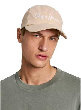 Cappello Pepe Jeans Warren Beige Per Uomo