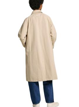 Trench Pepe Jeans Alice Beige Per Donna