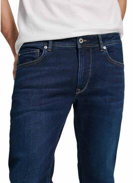 Pantaloni in denim scuro Pepe Jeans Stanley per uomo