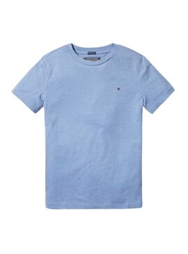 T-Shirt Tommy Hilfiger CN KNIT Blu