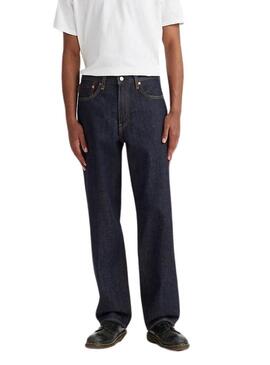 Pantaloni Levis 568 loose dark denim per uomo.