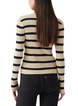 Giacca Levis Tulip cardigan beige per donna