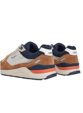 Scarpe da ginnastica Pepe Jeans X20 marrone da uomo