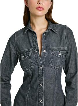 Abito Pepe Jeans Shirt denim per donna