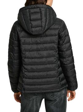 Cappotto Pepe Jeans Ammy Long nero per donna