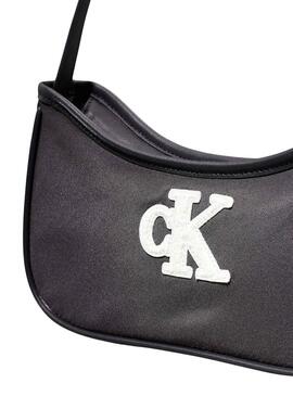 Borsa Calvin Klein Teddy Logo nera per bambina