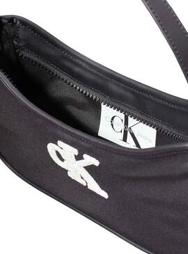 Borsa Calvin Klein Teddy Logo nera per bambina