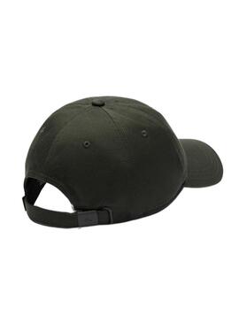 Cappello Lacoste verde basic per uomo