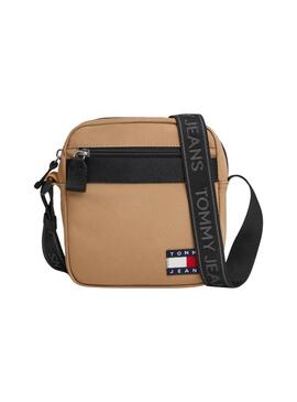 Borsa Tommy Jeans Daily Reporter marrone da uomo