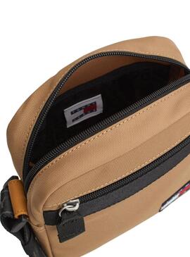 Borsa Tommy Jeans Daily Reporter marrone da uomo