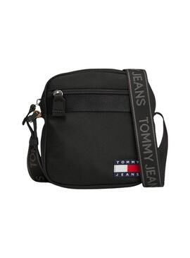 Borsa Tommy Jeans Daily Reporter nera per uomo