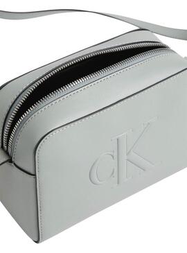 Borsa Calvin Klein Camera grigia per donna