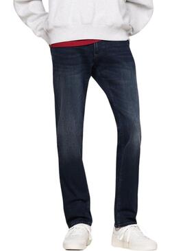 Pantaloni in denim Tommy Jeans Scanton Slim blu per uomo