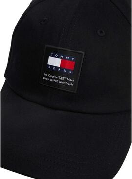 Cappello Tommy Jeans Heritage Structured nero per uomo