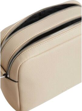 Borsa Calvin Klein Jeans Ultralight Camera Bag beige per donna