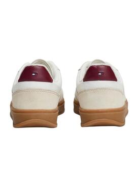 Scarpe Tommy Hilfiger Heritage Court bianche da donna