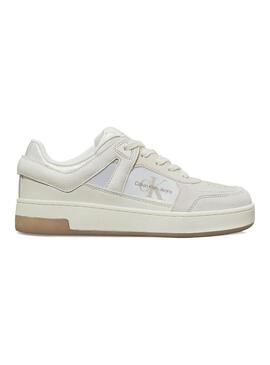 Scarpe Calvin Klein Jeans Basket Cupsole beige per donna