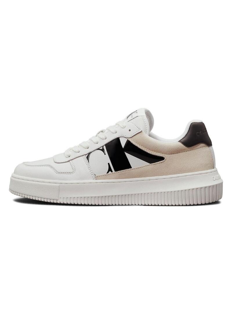 Sneakers Calvin Klein Jeans Cupsole bianche da uomo