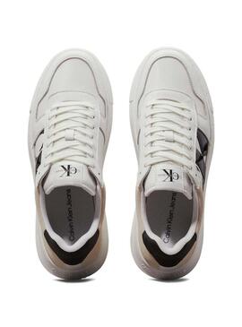 Sneakers Calvin Klein Jeans Cupsole bianche da uomo