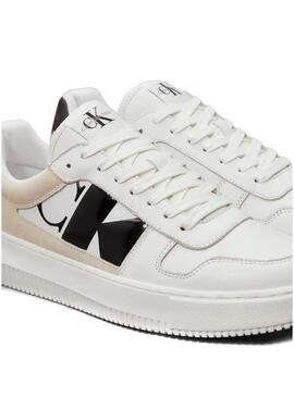 Sneakers Calvin Klein Jeans Cupsole bianche da uomo