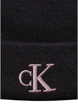 Cappello Calvin Klein Jeans Monogram nero per donna