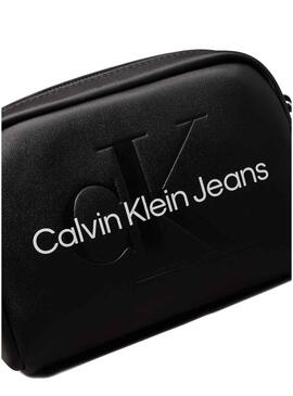 Borsa Calvin Klein Jeans Camera nera per donna