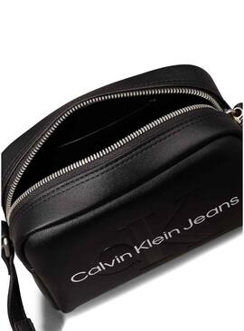 Borsa Calvin Klein Jeans Camera nera per donna