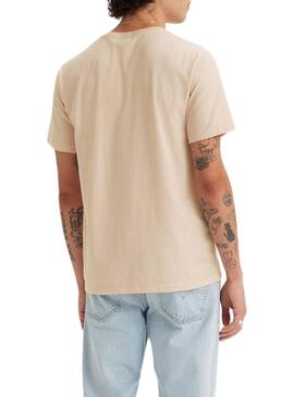 Maglietta Levi's Basic beige per uomo