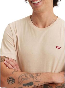 Maglietta Levi's Basic beige per uomo