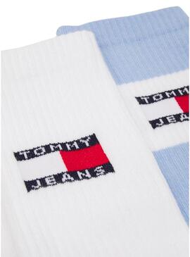 Calzini Tommy Jeans Giftbox bianchi per uomo e donna