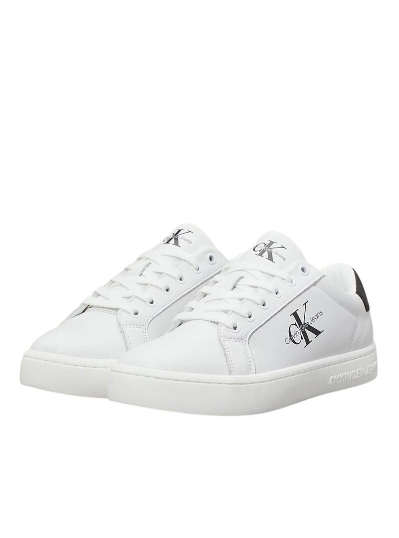 Sneakers Calvin Klein Jeans Chunky cupsole bianche e nere da donna