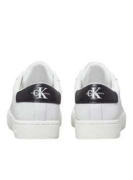 Sneakers Calvin Klein Jeans Chunky cupsole bianche e nere da donna