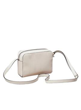 Borsa Calvin Klein Jeans Camera scolpita bianca per donna