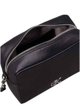 Borsa Calvin Klein Jeans Minimal Camera nera per donna