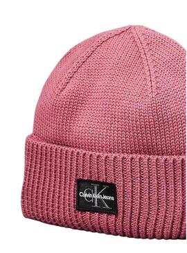 Cappello Calvin Klein Jeans Mono Logo rosa per donna