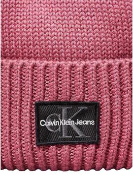 Cappello Calvin Klein Jeans Mono Logo rosa per donna