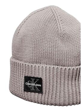 Cappello Calvin Klein Jeans Mono Logo grigio per donna