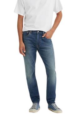 Pantaloni di jeans Levis 512 mid wash per uomo