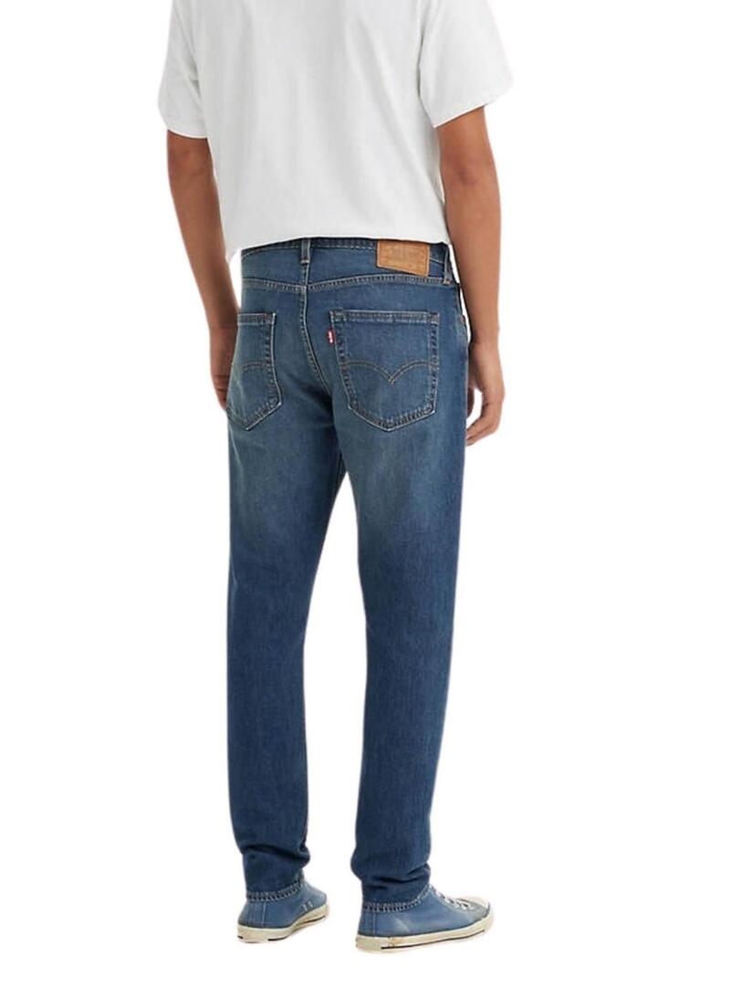 Pantaloni di jeans Levis 512 mid wash per uomo