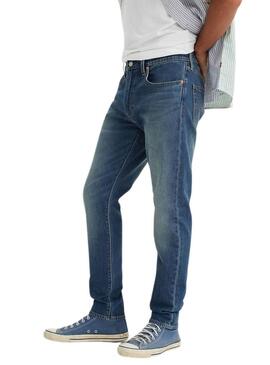 Pantaloni di jeans Levis 512 mid wash per uomo