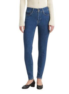 Pantaloni in denim Levis 711 per donna