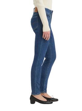 Pantaloni in denim Levis 711 per donna