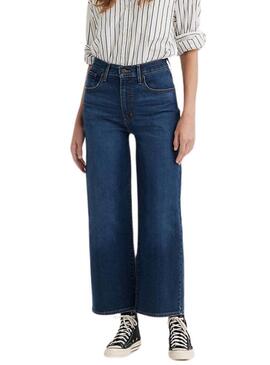 Pantaloni in denim Levis Coulotte per donna