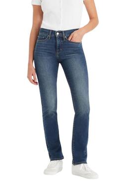 Jeans Levi's 314 modellante scuro da donna