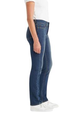 Jeans Levi's 314 modellante scuro da donna