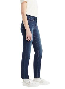 Pantaloni in denim Levis 312 modellanti da donna