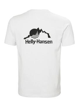 Maglietta Helly Hansen Nord bianca per uomo