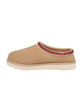 Zoccoli UGG Tasman beige per donna